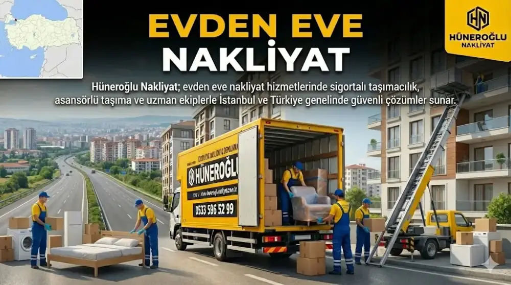 İstanbul Evden Eve Nakliyat Hizmetleri | Anadolu ve Avrupa Yakası Profesyonel Taşımacılık